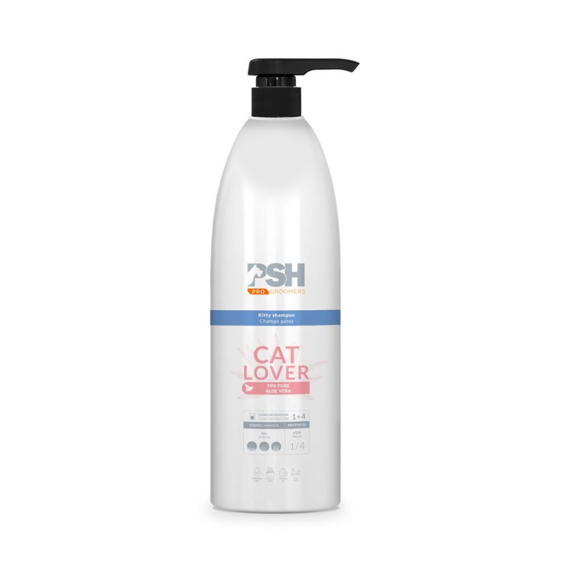 Зволожуючий шампунь для котів PSH Cat Lover Shampoo 1L