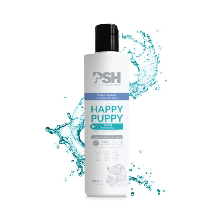 ШАМПУНЬ ДЛЯ ЦУЦЕНЯТ - HAPPY PUPPY SHAMPOO PSH 300ML - Зображення 1