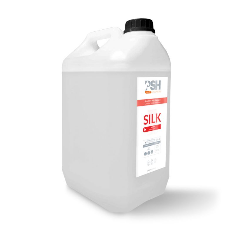 Шампунь з біотином та протеїнами для собак і котів PSH Silk Shampoo 5L