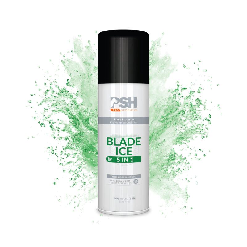 Спрей Blade Ice Protector PSH 400 мл для охолодження, очищення, змащення та захисту лез грумінг-машинки