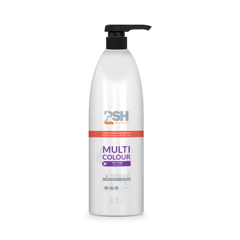 Шампунь-концентрат Multi Colour Shampoo PSH 1 л для собак і котів з бі- та триколірною шерстю