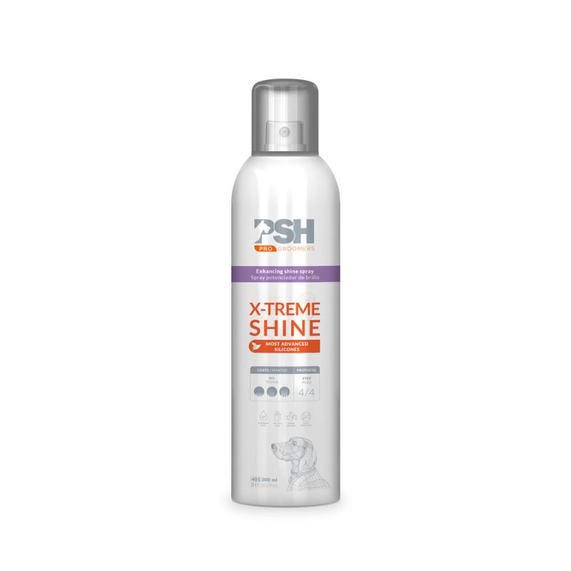 Спрей для блиску шерсті X-Treme Shine PSH 300 мл для фінішного догляду за собаками