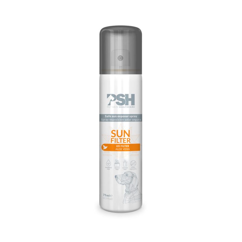 Сонцезахисний лосьйон Sun Filter PSH 75 мл для собак і захисту шерсті від впливу сонця