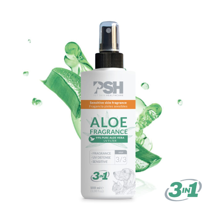 ЛОСЬЙОН ДЛЯ ТВАРИН АЛОЄ 3 В 1 - ALOE FRAGRANCE PSH 100ML