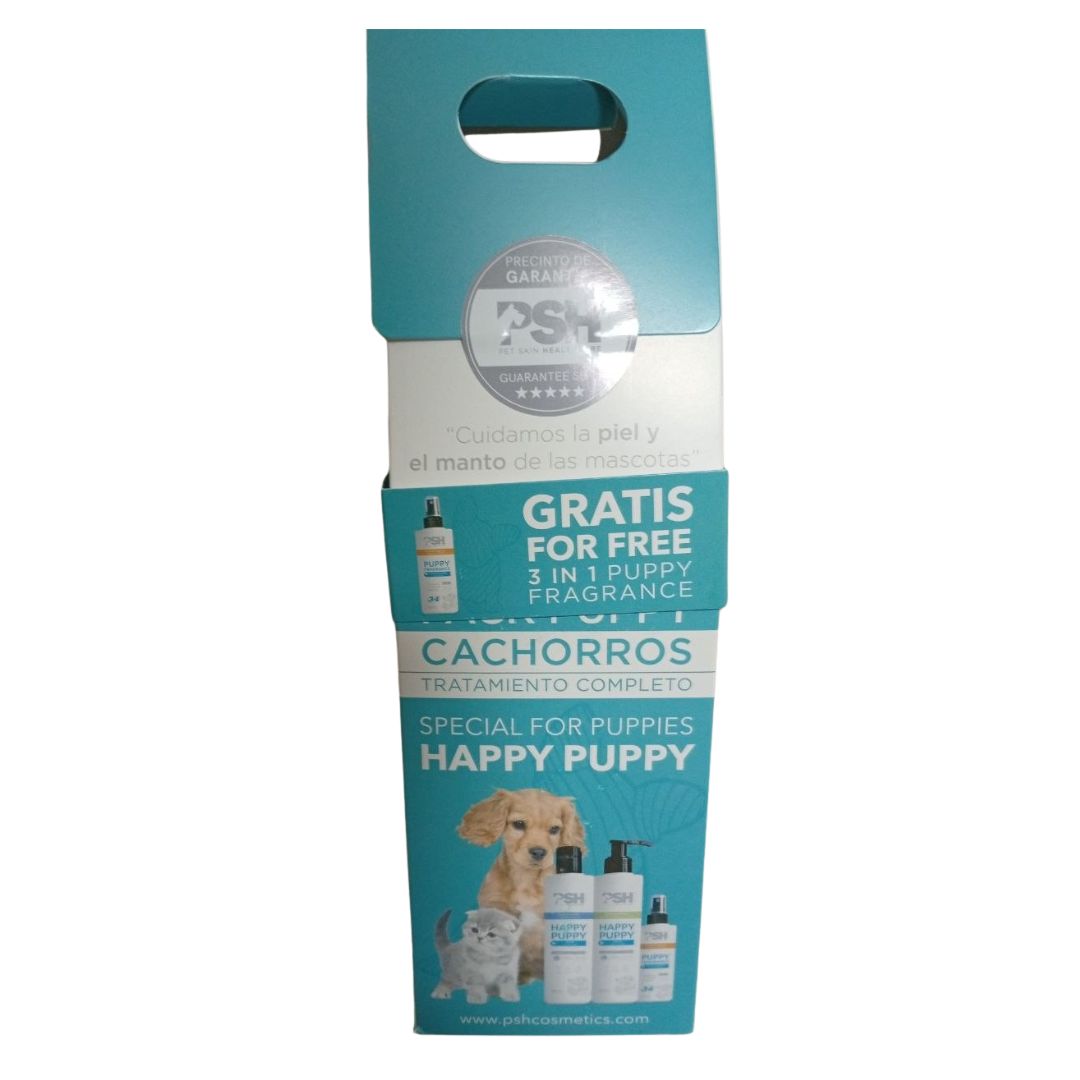 pack-puppy-psh Набір для цуценят PSH — шампунь 300 мл, кондиціонер 300 мл, Puppy Fragrance 3 в 1 100 мл