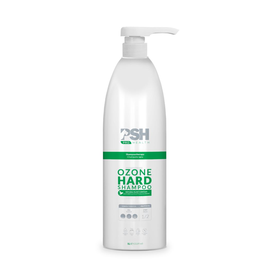 psh-ozone-hard-shampoo-1l Дерматологічний шампунь для собак і котів PSH Ozone Hard Shampoo 1000 мл